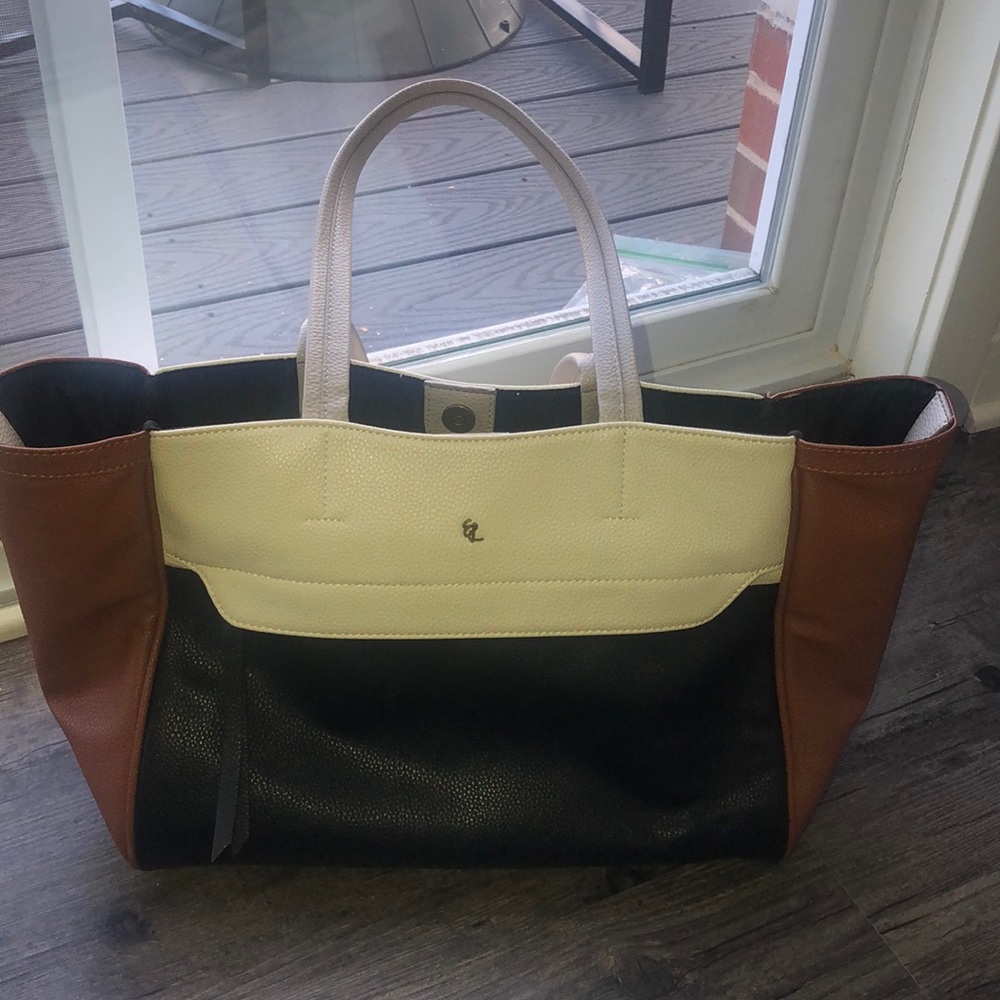 Color Block Tote